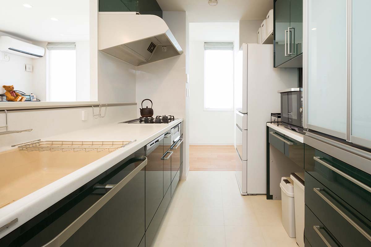 設備が新しくなったキッチン