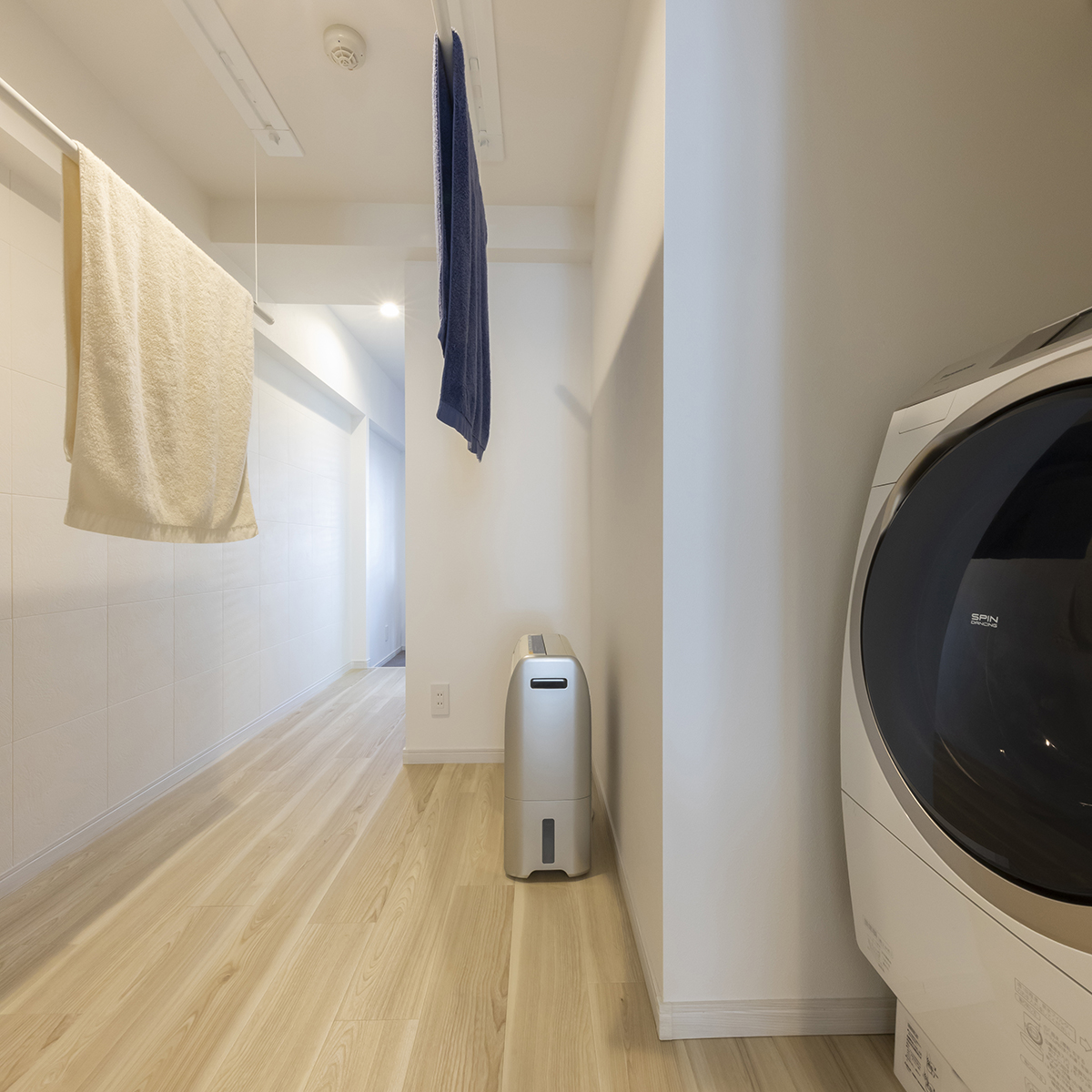 室内干し用のランドリースペース