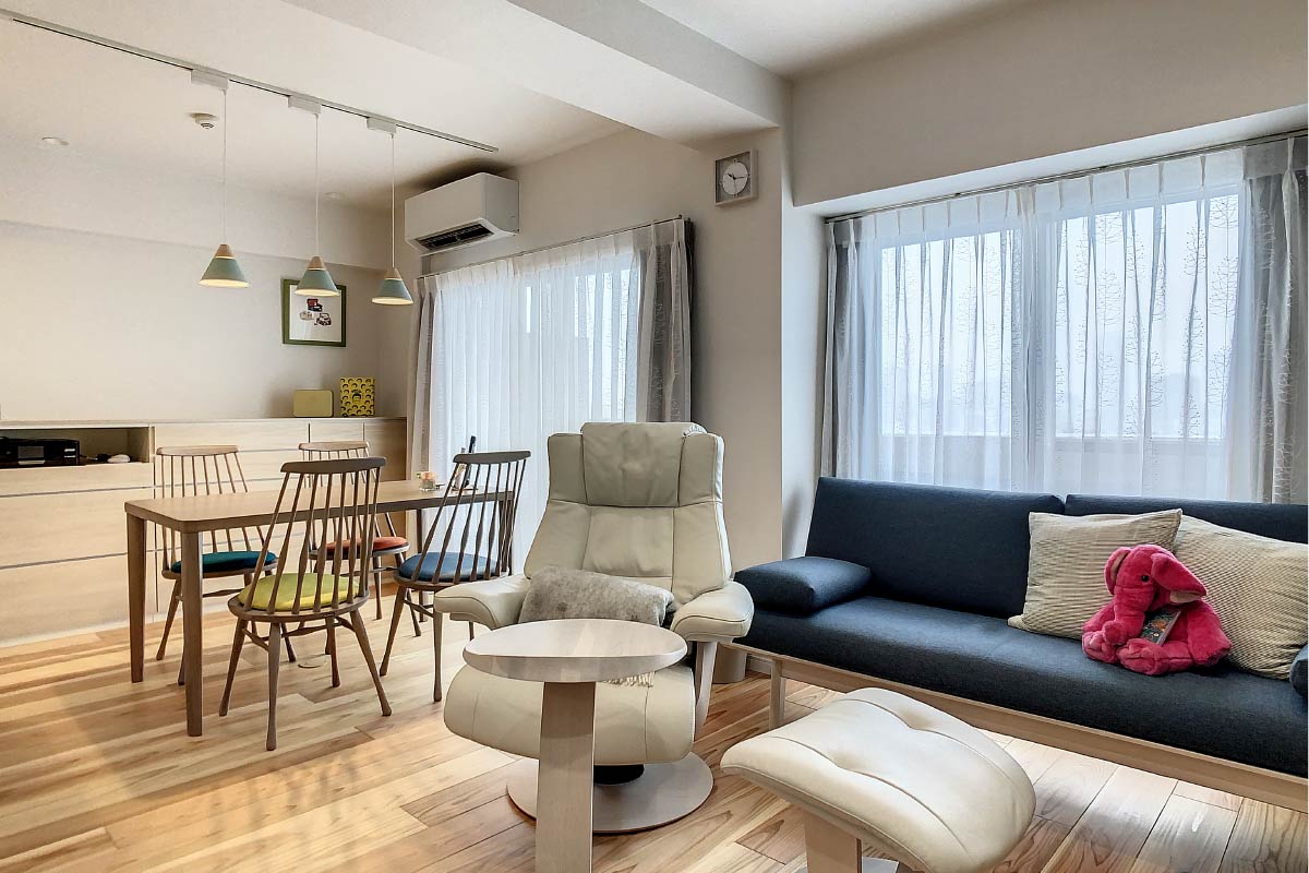 「住」が変わると、暮らしはこんなに幸せになるんだ